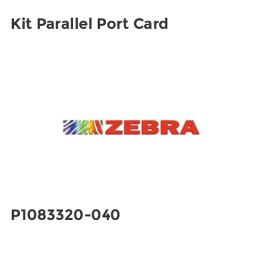 Zebra Kit Parallel Port Card- you get 3