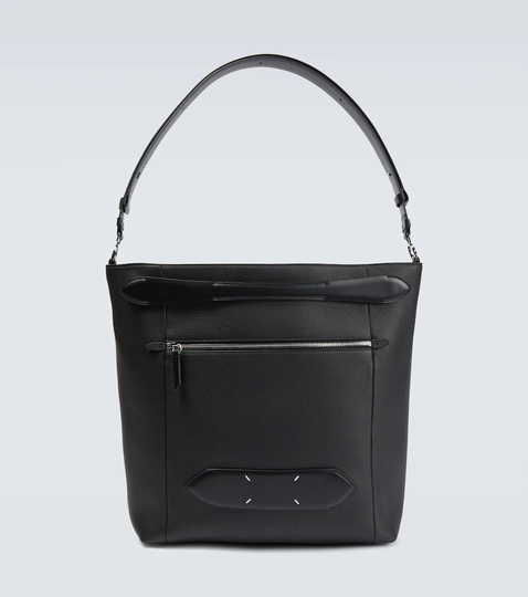 Leather tote