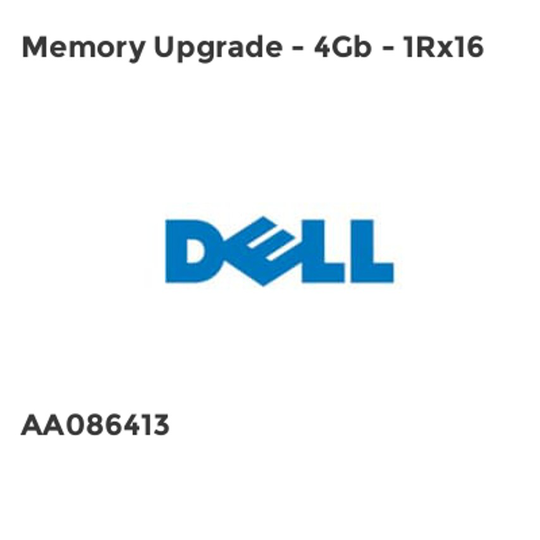 Dell Memory Upgrade - 4Gb - 1Rx16- you get 4