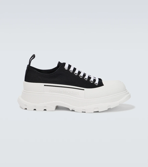 Tread Slick canvas platform sneakers