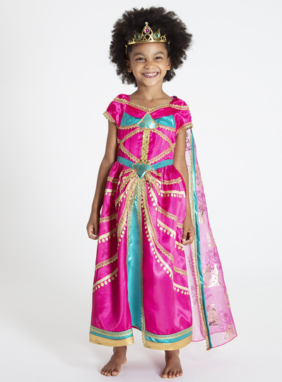 Disney Aladdin Princess Jasmine Pink Costume - 5-6 years
