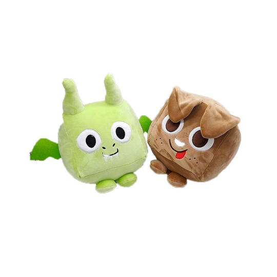 (Brown) Cat plush doll pet simulator x plush toy