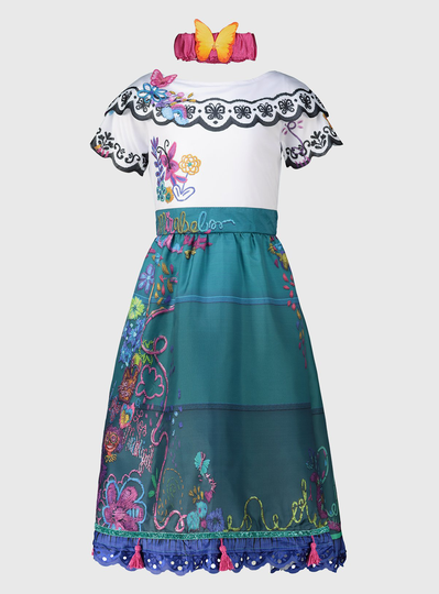 Disney Encanto Mirabel Dress Up - 7-8 years