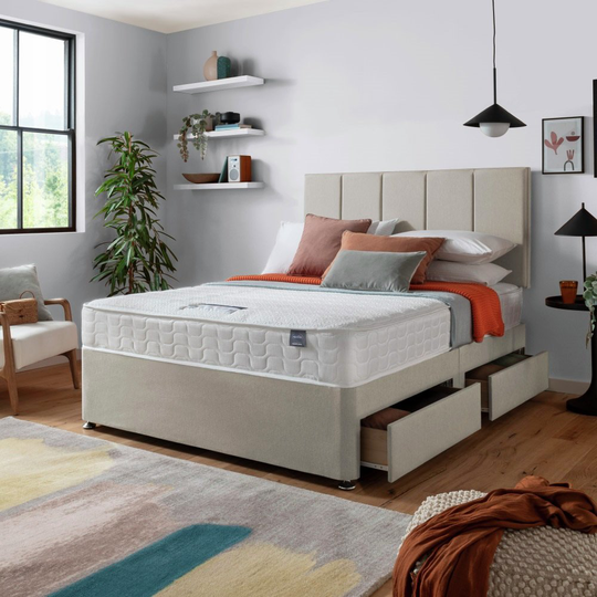 Silentnight Hatfield Memory Foam 4 Drawer Divan - Double