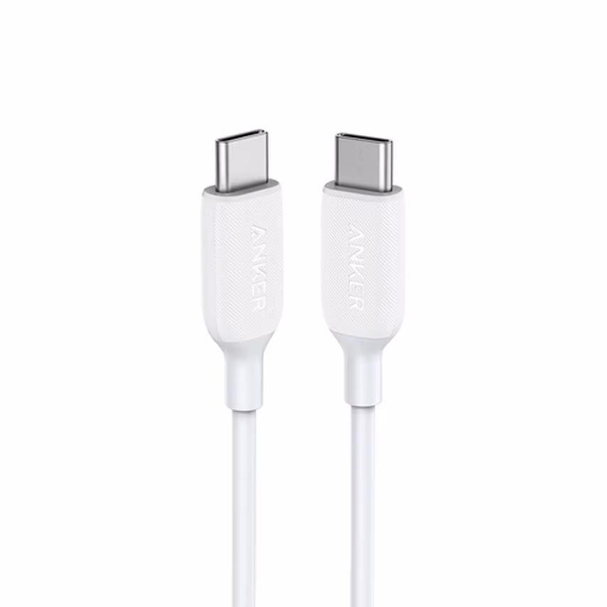 Anker UBC PL III USB C to USB C 3FT White