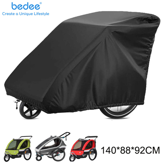 Bicycle Trailer Cover, 600D Waterproof Baby Stroller Storage Cover