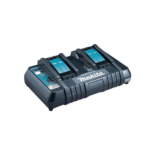 Makita DC18RD - Twin Port Fast Charger with USB - 14.4 - 18V