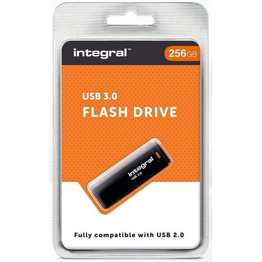 Integral BLACK 3.0 USB flash drive 256 GB USB Type-A 3.2 Gen 1 (3.1 Gen 1)