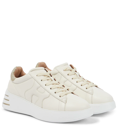 Rebel leather sneakers