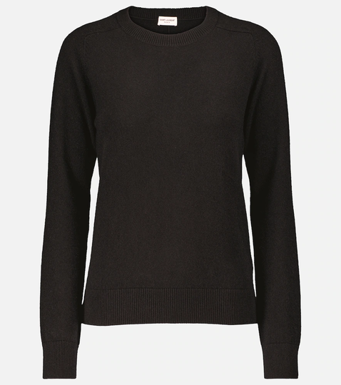 Long-sleeved cashmere sweater