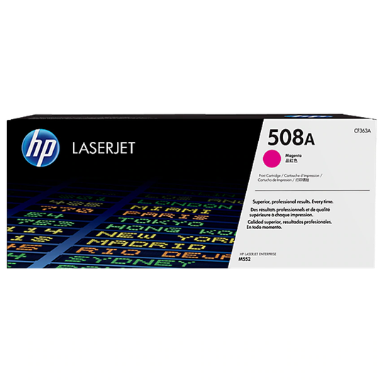 HP HP 508A Magenta Standard Capacity Toner 5K pages for HP Color LaserJet Enterp
