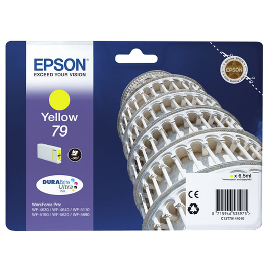 Epson Ink Low Volume Single Yellow 79 DURABrite Ultra Ink