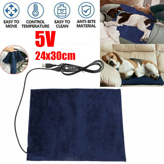 Pet Heating Pad Cat Dog Electric Heat Mat Heated Bed Dog Whelping Pads