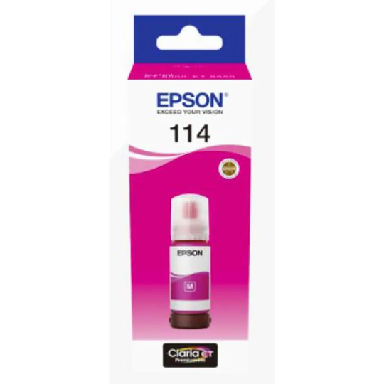 Epson 114 Magenta EcoTank Standard Capacity Ink Cartridge 70ml - C13T07B340