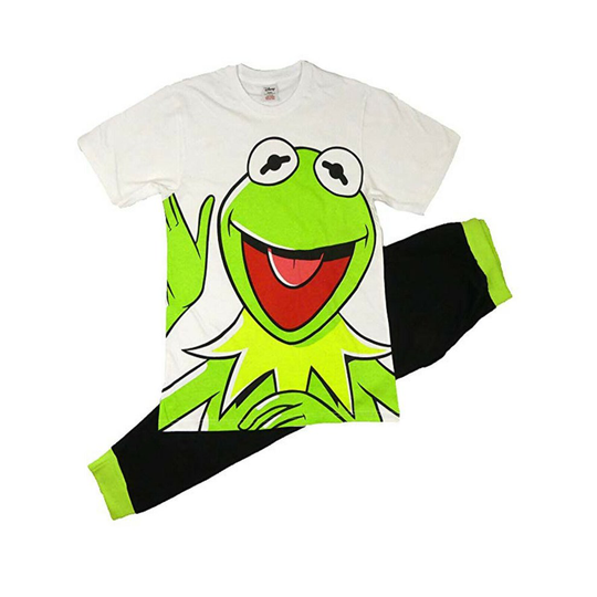 (S) Mens Kermit The Frog Pyjama Set
