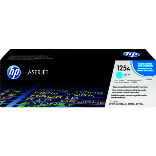 HP 125A Cyan Standard Capacity Toner 1.4K pages for Color LaserJet CM1312/CP1215