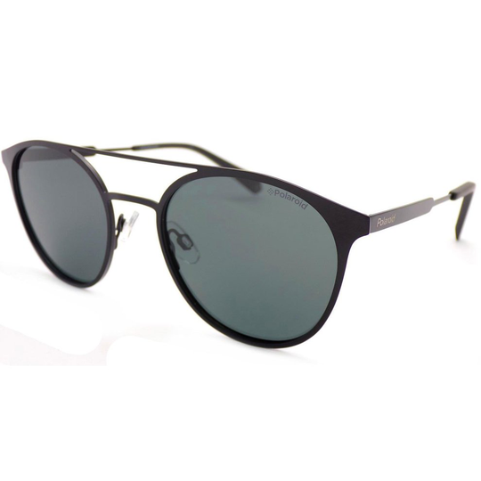 (Dark Satin Blue PJP) POLAROID Round Unisex Polarized Sunglasses PLD2052