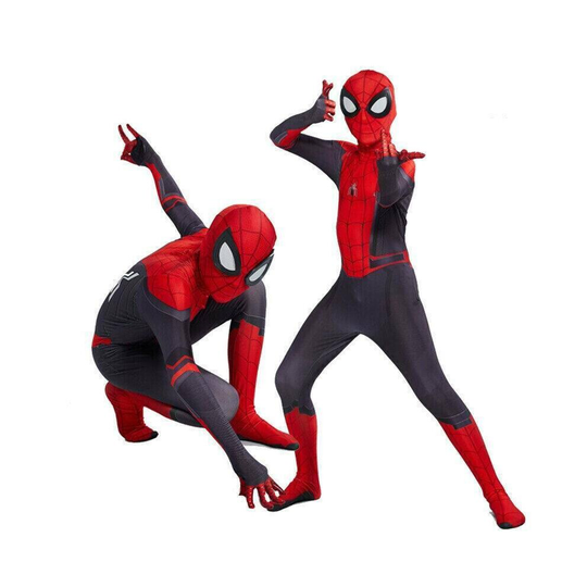 (7-9 Years) Kid Boy Spider-Man Far From Home Spiderman Zentai Party Cosplay Costume Clothes