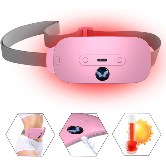 Women Menstrual Analgesic Heating Belt Relief Period Pain Massager