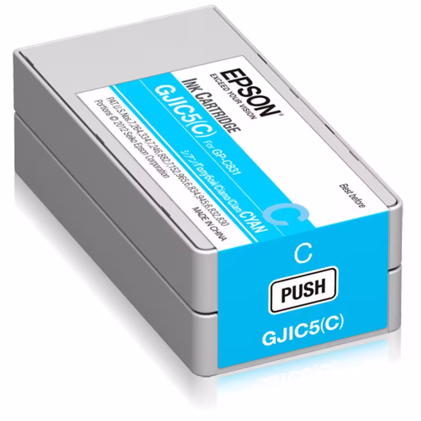 Epson Gjic5(C): Ink Cartridge- you get 6