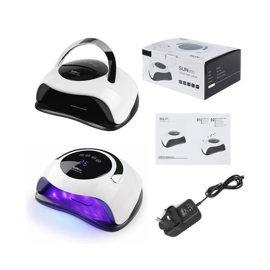 SUN 120W Nail Lamp LED UV Light Professional Dryer Gel Curing Machine Art Timer