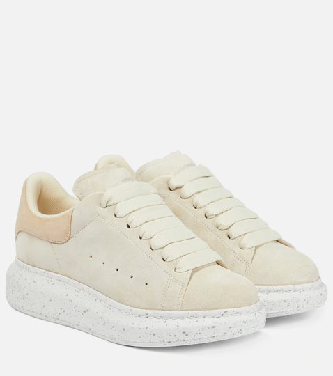 Suede sneakers