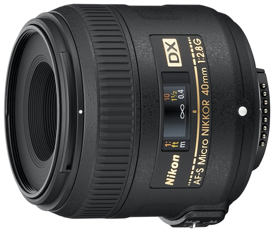 Nikon AF-S DX NIKKOR 40mm f/2.8G Macro Lens