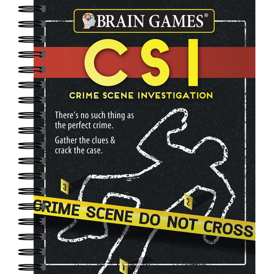 Brain Games Crime Scene Investigations: There's No Such Thing as the Perfect Crime. Gather the Clues & Crack the Case