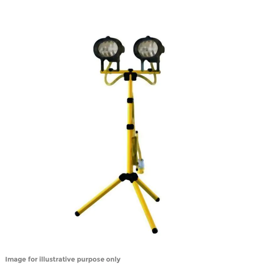 Faithfull Power Plus LED Twin Tripod Site Light 70W 240V