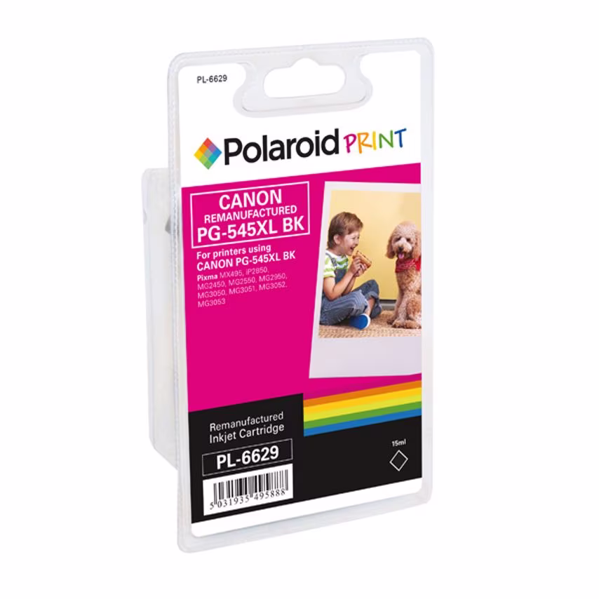 Polaroid PG-545XL Remanufactured Inkjet Cartridge Black 8286B001-COMP PL