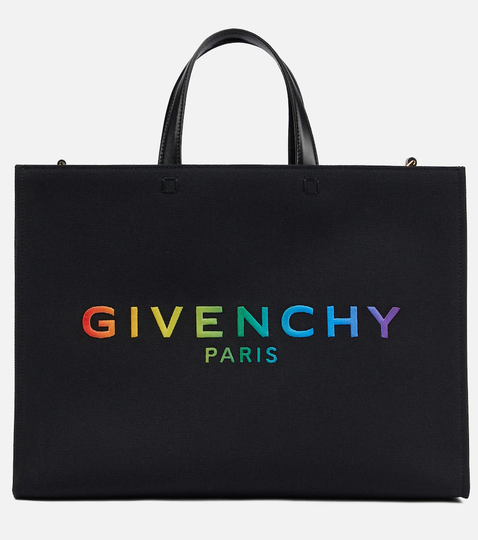 G Medium canvas tote bag