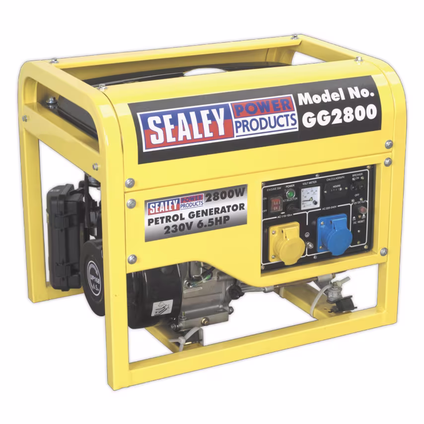Sealey Generator 2800W 110/230V 6.5HP