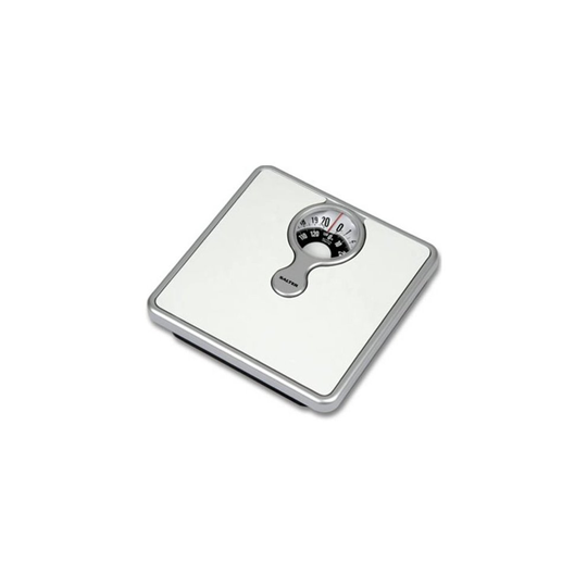 Salter Mechanical Bathroom Scales - Easy to Read Magnified Display for Weighing with Precision, Measure in St, lbs, Kg, Comfortable Cushioned...