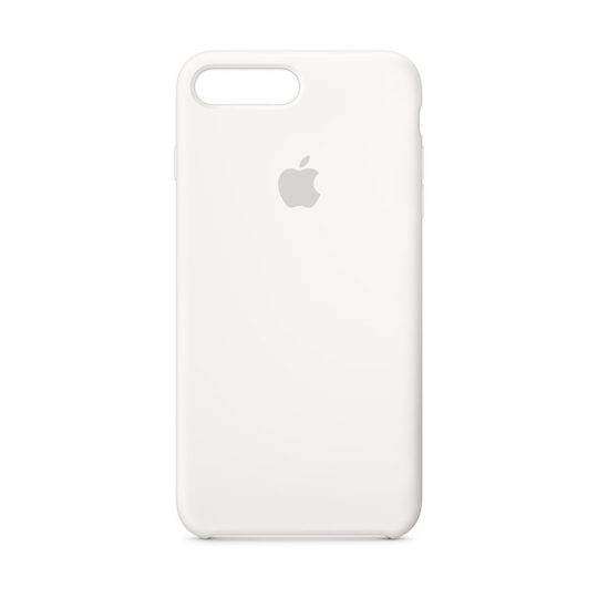 Apple Silicone Case for iPhone 8 Plus - White