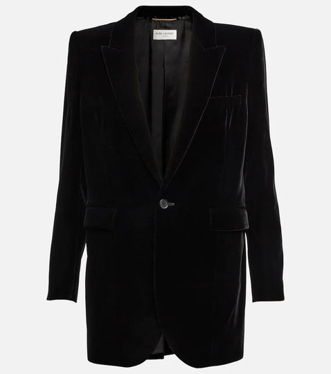 Velvet blazer