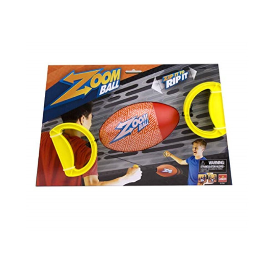 Goliath Sports Zip-It to Rip-It Zoom Ball (2 Player) , Red
