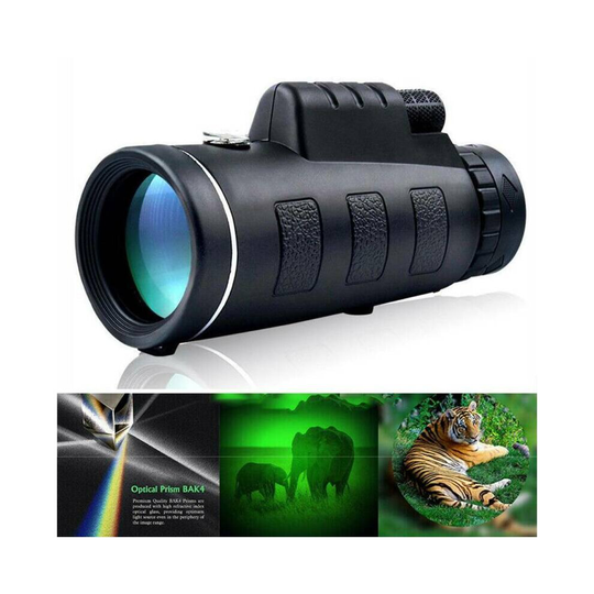 40X60 Waterproof Binocular with Night Vision BAK4 High Power Camp Hunt Telescope