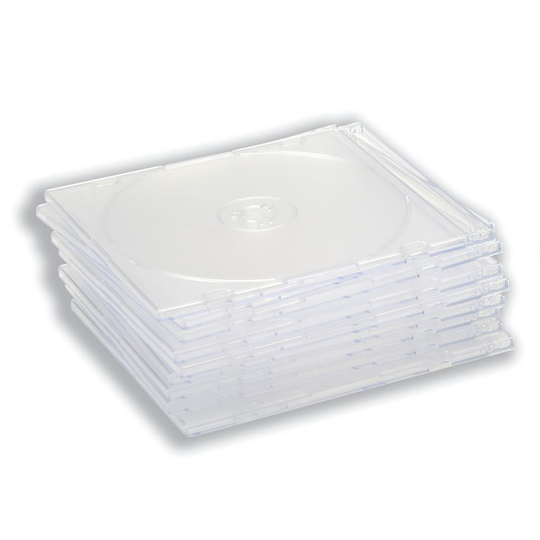 Slim CD Jewel Case Clear, Pack of 100REFBOX20