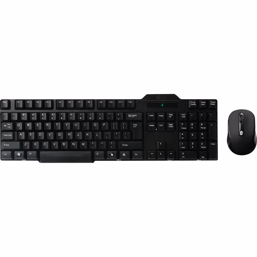 Qconnect KF15397 Wireless Keyboard/Mouse - Black