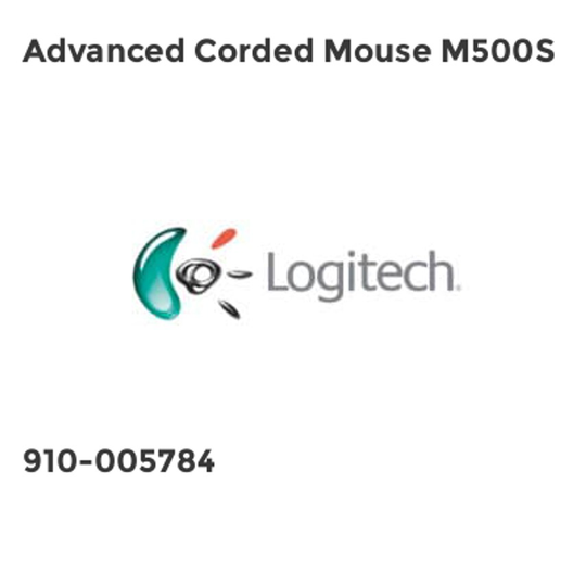 Logitech Advanced Corded Mouse M500S- you get 5