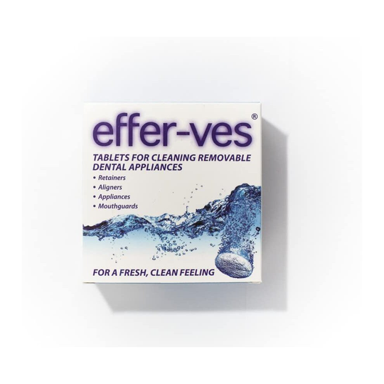 Effer-ves Orthodontic Retainer Cleaning Tablets, Pack of 32