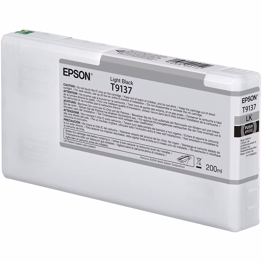 Epson Epson T9137 Light Black Ink Cartridge 200ml - C13T913700
