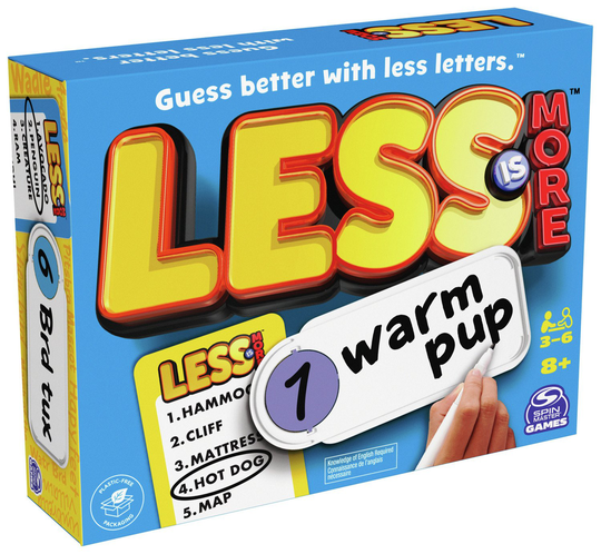 Spin Master Less is More Board Game