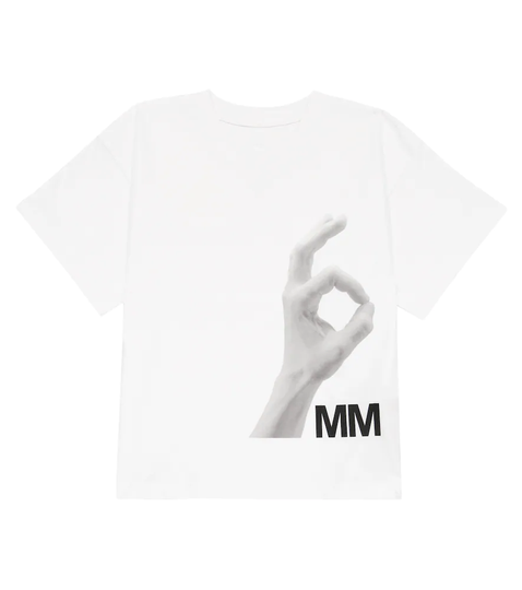 Logo printed cotton T-shirt
