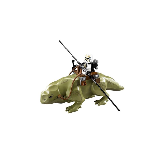 (Dewback & Sand Storm Trooper Mini Figure Set) Star Wars Mini Figures Fits Lego Compatible Tauntaun Jabba Dewback Mini Figures Toy Collection