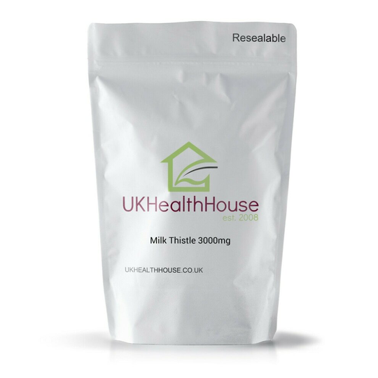 (Milk Thistle - 3000mg X 120 Tablets - High Strength - Strong Formula) Milk Thistle - 3000mg Tablets