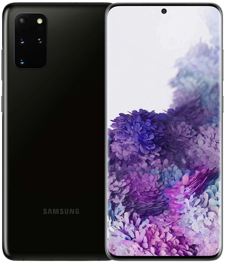 SIM Free Refurbished Samsung S20+ 5G 128GB Mobile - Black