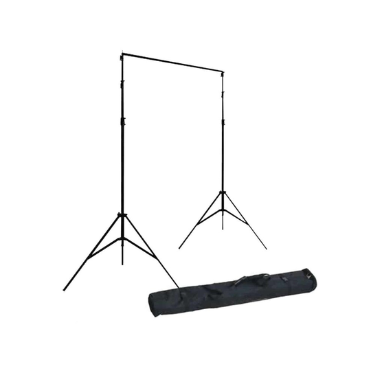 3x2.8m/10x9ft Adjustable Protable Studio Background Stand Kit for Photo Video Heavy Duty Backdrop Stand Support System with Carry Bag