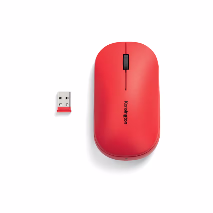 Kensington SureTrack Dual Wireless Mouse Red