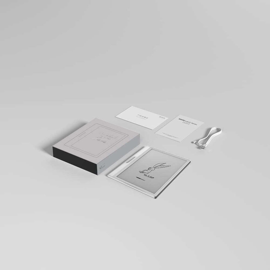 (White) Onyx BOOX Leaf 2 - 7" E-Ink E-Reader - Android 11